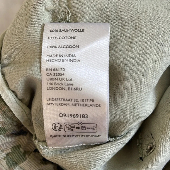 Anthropologie Camo Pants Size 6 - Picture 10 of 12